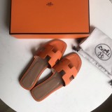 Hermes women's shoes Oran sandals with original Box