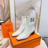 Hermès 2021 willow buckle slim boots with original Box