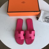 Hermes women's shoes Oran sandals with original Box