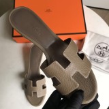 Hermes women's shoes Oran sandals with original Box