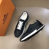 Hermes Mens Casual Shoes Fashion Sneakers Luxury Brand with Original Box