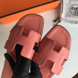 Hermes women's shoes Oran sandals with original Box