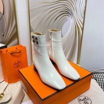 Hermès 2021 willow buckle slim boots with original Box