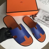 Hermes Mens Casual Shoes Fashion Sandals Slippers Luxury Brand with Original Box