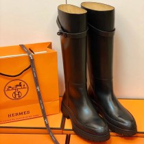 Hermes 2021 new kelly platform boots with original original Box