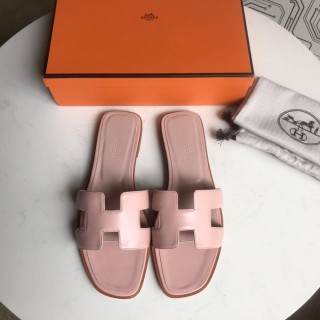 Hermes women's shoes Oran sandals with original Box