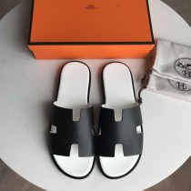 Hermes Mens Casual Shoes Fashion Sandals Slippers Luxury Brand with Original Box