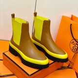 Hermes 2021 autumn and winter new elastic short boots with original original Box