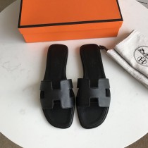 Hermes women's shoes Oran sandals with original Box