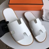 Hermes Mens Casual Shoes Fashion Sandals Slippers Luxury Brand with Original Box