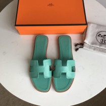 Hermes women's shoes Oran sandals with original Box