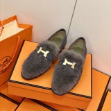 Hermes Women's Mink Fur Lok Fu Lace in Original Box