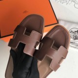 Hermes women's shoes Oran sandals with original Box