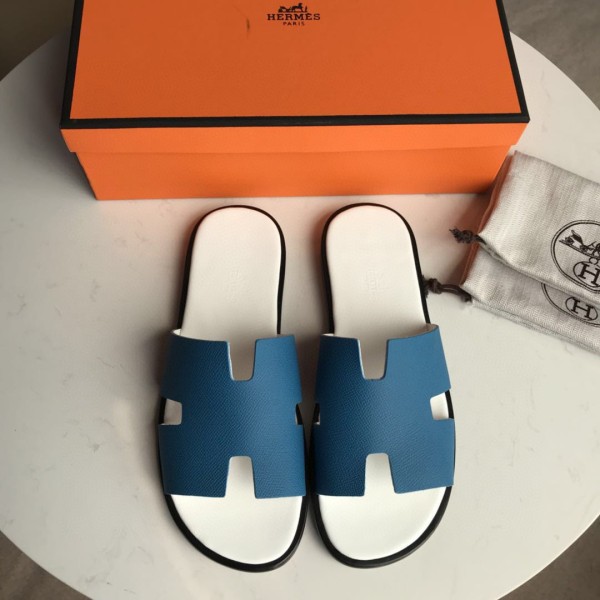 Hermes Mens Casual Shoes Fashion Sandals Slippers Luxury Brand with Original Box