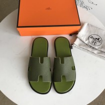 Hermes Mens Casual Shoes Fashion Sandals Slippers Luxury Brand with Original Box