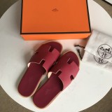 Hermes Mens Casual Shoes Fashion Sandals Slippers Luxury Brand with Original Box