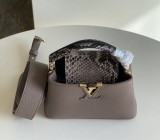 Louis Vuitton Womens Bags Shoulder Messenger Bags Luxury Cross Body Handbag Calfskin leather with Original Box M80041