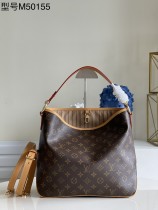 Louis Vuitton Womens Bags Shoulder Messenger Bags Luxury Cross Body Handbag Calfskin leather with Original Box M50155