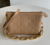 Louis Vuitton Womens Bags Shoulder Messenger Bags Luxury Cross Body Handbag Calfskin leather with Original Box M57796