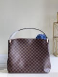 Louis Vuitton Womens Bags Shoulder Messenger Bags Luxury Cross Body Handbag Calfskin leather with Original Box M44045