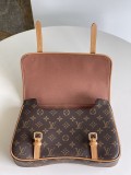 Louis Vuitton Womens Bags Shoulder Messenger Bags Luxury Cross Body Handbag Calfskin leather with Original Box M51158