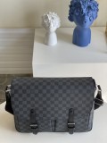 Louis Vuitton Womens Bags Shoulder Messenger Bags Luxury Cross Body Handbag Calfskin leather with Original Box N41500