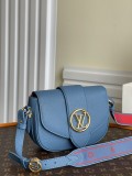 Louis Vuitton Womens Bags Shoulder Messenger Bags Luxury Cross Body Handbag Calfskin leather with Original Box M58727