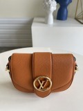 Louis Vuitton Womens Bags Shoulder Messenger Bags Luxury Cross Body Handbag Calfskin leather with Original Box M58727