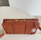 Louis Vuitton Womens Bags Shoulder Messenger Bags Luxury Cross Body Handbag Calfskin leather with Original Box M80549