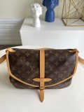 Louis Vuitton Womens Bags Shoulder Messenger Bags Luxury Cross Body Handbag Calfskin leather with Original Box M40710