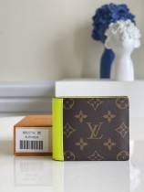 Louis Vuitton Women's Luxury Wallet Calf Leather with Original Box M80781