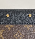 Louis Vuitton Women's Luxury Wallet Calf Leather with Original Box M58415