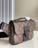 Louis Vuitton Womens Bags Shoulder Messenger Bags Luxury Cross Body Handbag Calfskin leather with Original Box M45807