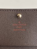 Louis Vuitton Women's Luxury Wallet Calf Leather with Original Box N63338