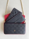 Louis Vuitton Womens Bags Shoulder Messenger Bags Luxury Cross Body Handbag Calfskin leather with Original Box M64099