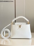 Louis Vuitton Womens Bags Shoulder Messenger Bags Luxury Cross Body Handbag Calfskin leather with Original Box M55985