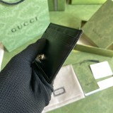 Gucci Women's Card Holder in Calfskin with naOriginil Box 581528