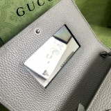 Gucci Womens Bags Shoulder Messenger Bags Luxury Cross Body Handbag Calfskin leather with naOrigil Box 497985