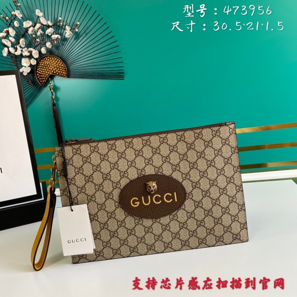 Gucci Womens Bags Shoulder Messenger Bags Luxury Cross Body Handbag Calfskin leather with naOrigil Box 473956