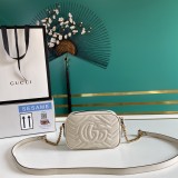 Gucci Womens Bags Shoulder Messenger Bags Luxury Cross Body Handbag Calfskin leather with naOrigil Box  448065