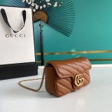 Gucci Womens Bags Shoulder Messenger Bags Luxury Cross Body Handbag Calfskin leather with naOrigil Box  476433