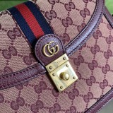 Gucci Womens Bags Shoulder Messenger Bags Luxury Cross Body Handbag Calfskin leather with naOrigil Box  651055