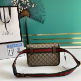 Gucci Womens Bags Shoulder Messenger Bags Luxury Cross Body Handbag Calfskin leather with naOrigil Box  493930