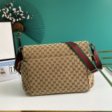 Gucci Womens Bags Shoulder Messenger Bags Luxury Cross Body Handbag Calfskin leather with naOrigil Box  201761