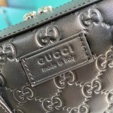 Gucci Womens Bags Shoulder Messenger Bags Luxury Cross Body Handbag Calfskin leather with naOrigil Box  450944