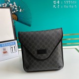 Gucci Womens Bags Shoulder Messenger Bags Luxury Cross Body Handbag Calfskin leather with naOrigil Box  599521