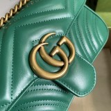 Gucci Womens Bags Shoulder Messenger Bags Luxury Cross Body Handbag Calfskin leather with naOrigil Box  446744