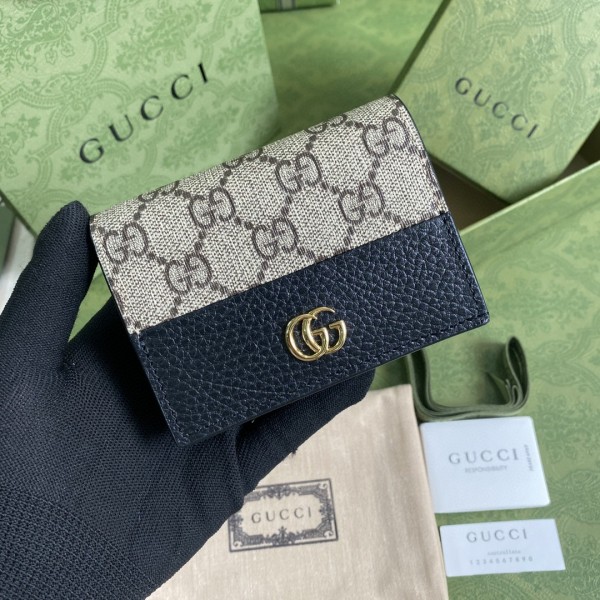 Gucci women's wallet in calfskin with naOriginil box  658610