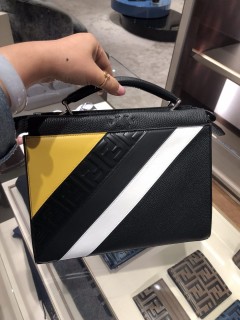 Fendi  Womens Bags Shoulder Messenger Bags Luxury Cross Body Handbag Calfskin leather with naOrigil Box