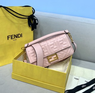 Fendi  Womens Bags Shoulder Messenger Bags Luxury Cross Body Handbag Calfskin leather with naOrigil Box